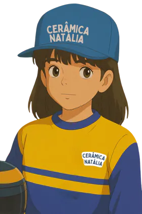 Mascote da Cerâmica Natália